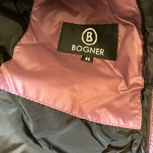 Bogner Purple Quilted Ski Suit with Silver Buckle - Picture 4 of 6